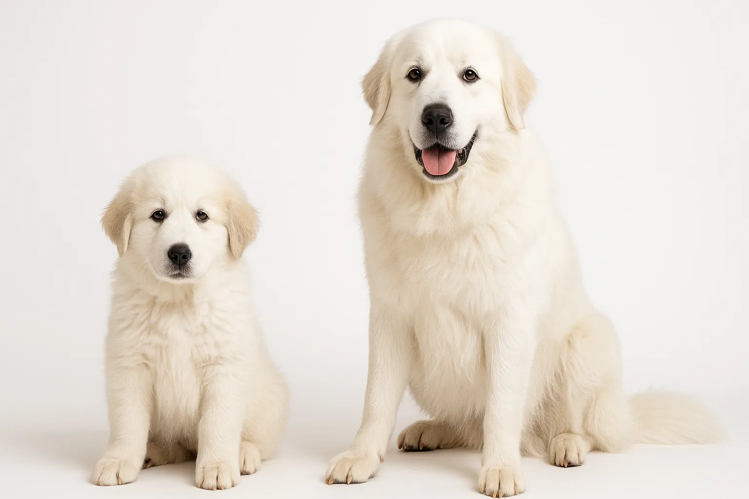 Great Pyrenees — giant working breed, 10-12 year lifespan