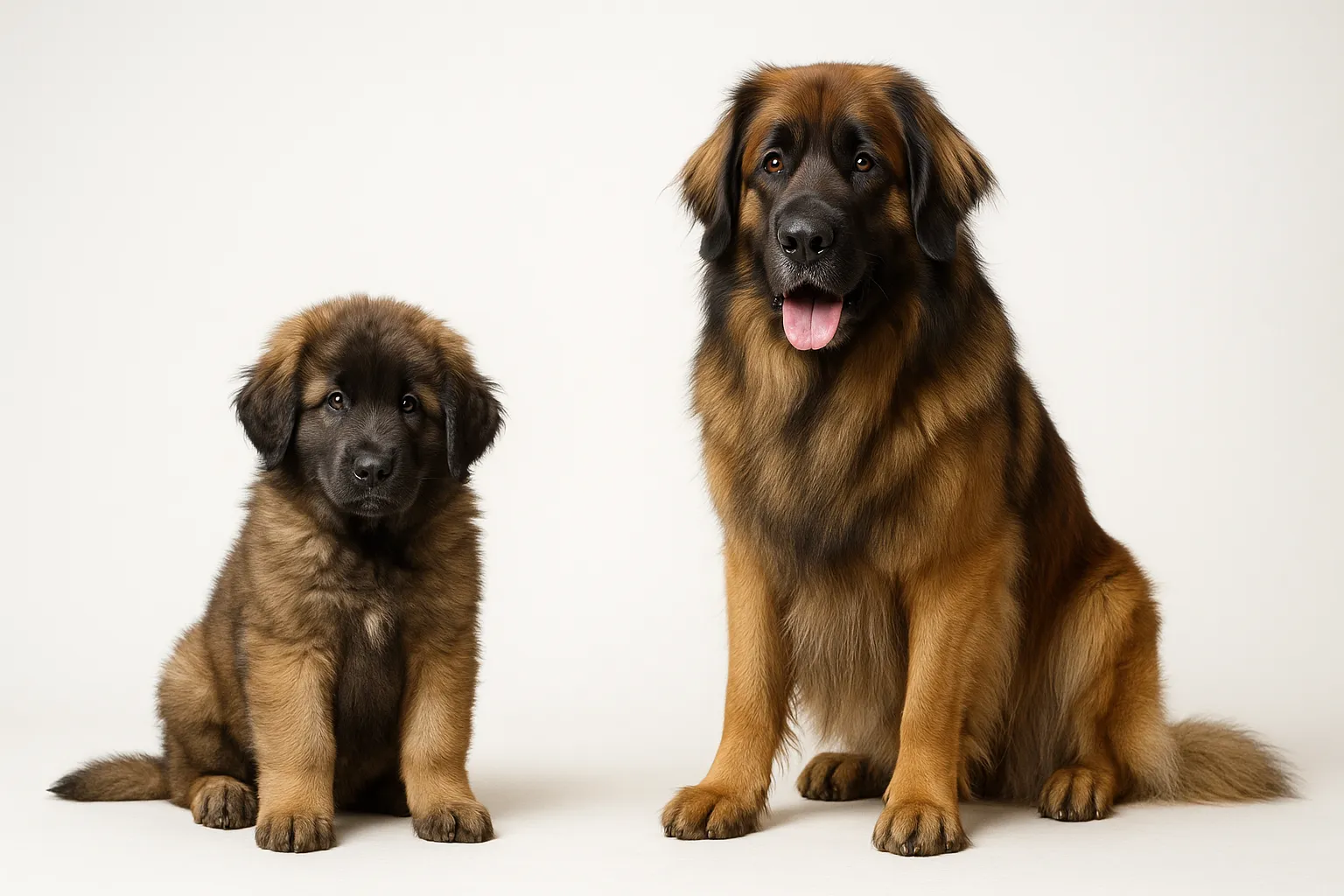 Leonberger — giant working breed, 7-9 year lifespan