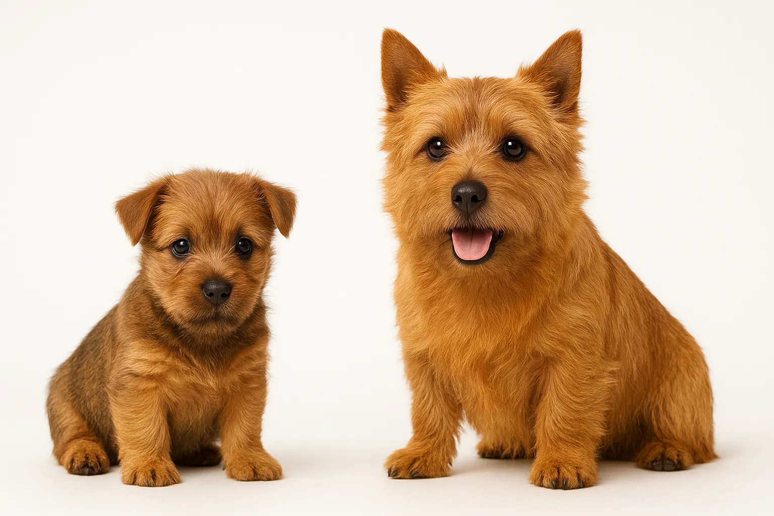 Norwich Terrier — small terrier breed, 12-15 year lifespan