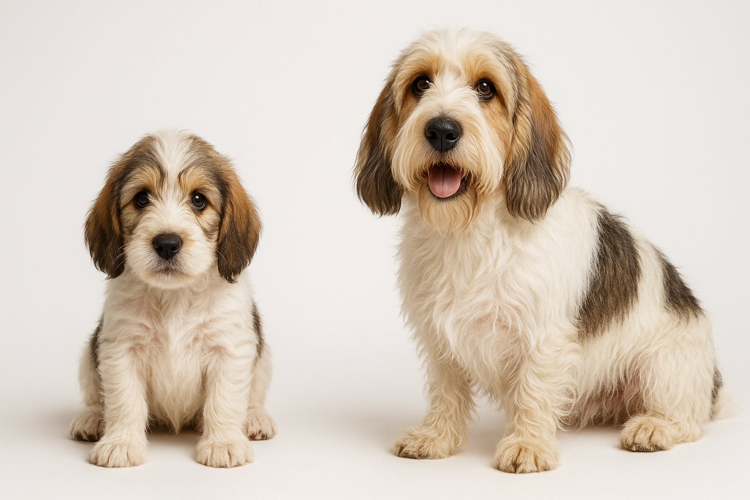 Petit Basset Griffon Vendeen — small hound breed, 12-14 year lifespan