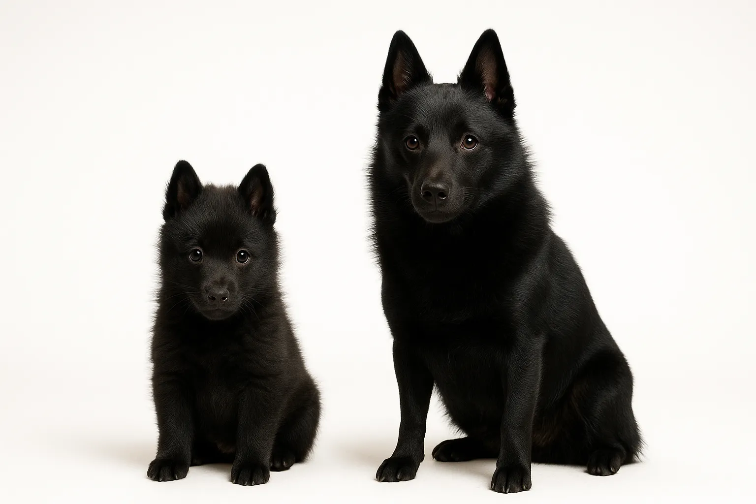 Schipperke — small non-sporting breed, 13-15 year lifespan