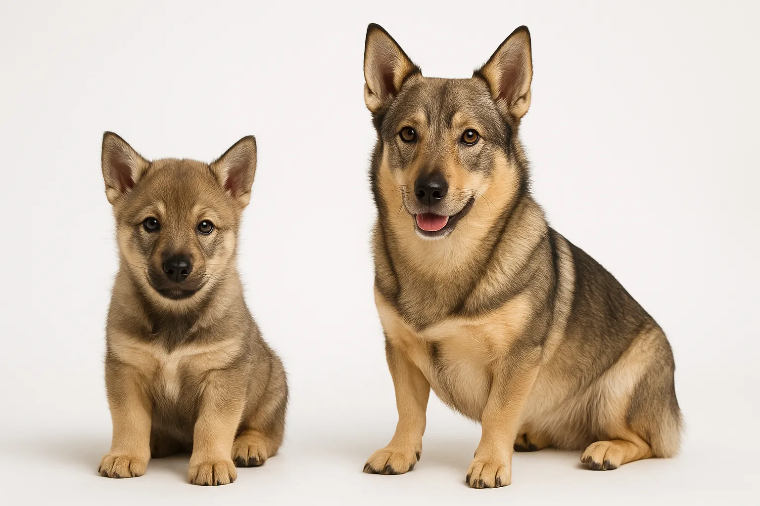 Swedish Vallhund — small herding breed, 12-15 year lifespan